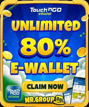 Promosi Touch n Go ewallet unlimited 80 · free credit MrGroup88 - mrgroup88my.io