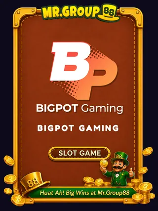 Bigpot Gaming game provider card at MrGroup88 - mrgroup88my.io