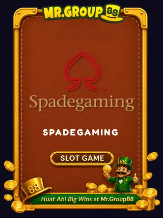 Spadegaming game provider card at MrGroup88 - mrgroup88my.io
